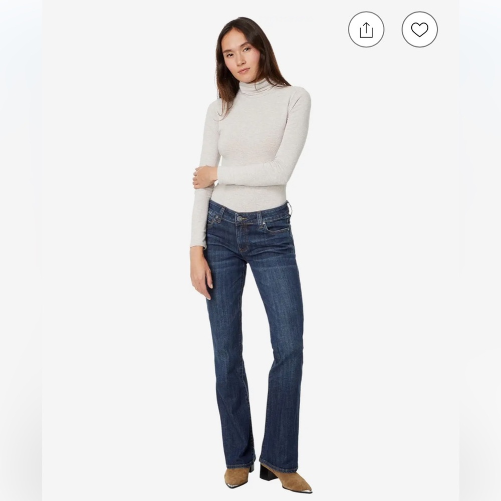 KUT from the Kloth
Natalie High Rise Bootcut Jeans SZ  12S